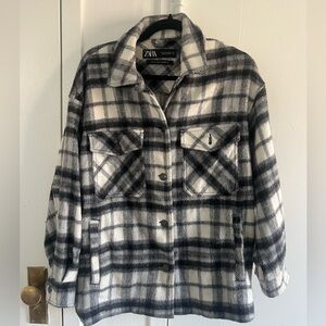 Zara Women's flannel jacket
